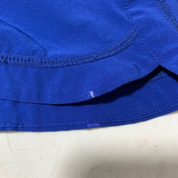 Athleta Womens lined Running Shorts size XL Purple Blue - Picture 2 of 10